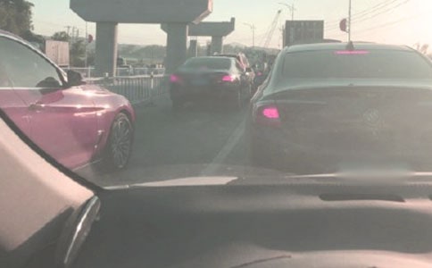 堵車敘事作文400字