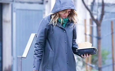 溫暖的雨衣作文