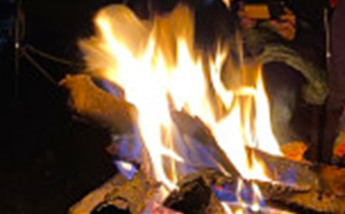 篝火晚會實(shí)踐活動作文