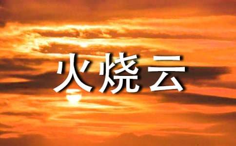 美麗的火燒云小學作文3篇