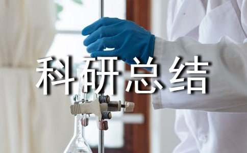 小學(xué)個(gè)人科研總結(jié)